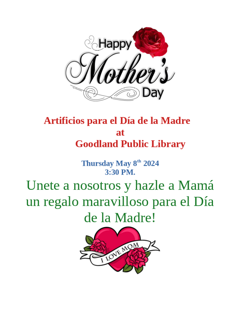 Artificios para el Día de la Madre